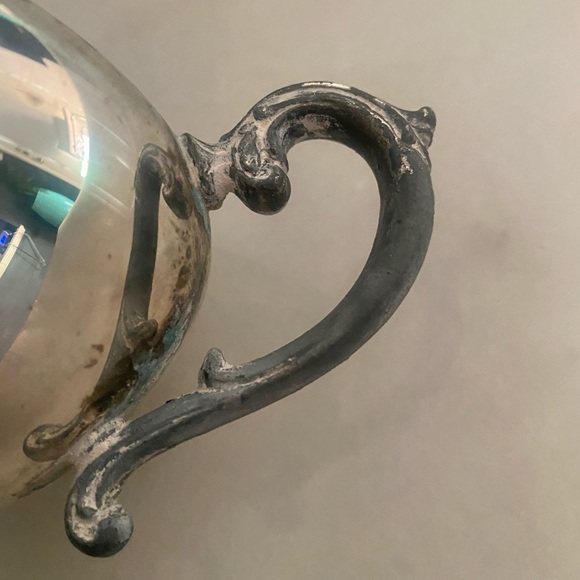 VTG Wm Rogers Silver Plate Creamer Dish - Picture 2 of 11